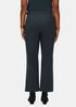 Organic Cotton Twill Flare Cropped Pant