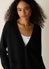 Organic Linen Cotton Slouchy Long Cardigan