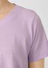 Organic Cotton Slub V-Neck Tee