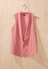 Renew Overdye Silk Crepe Vest, PL