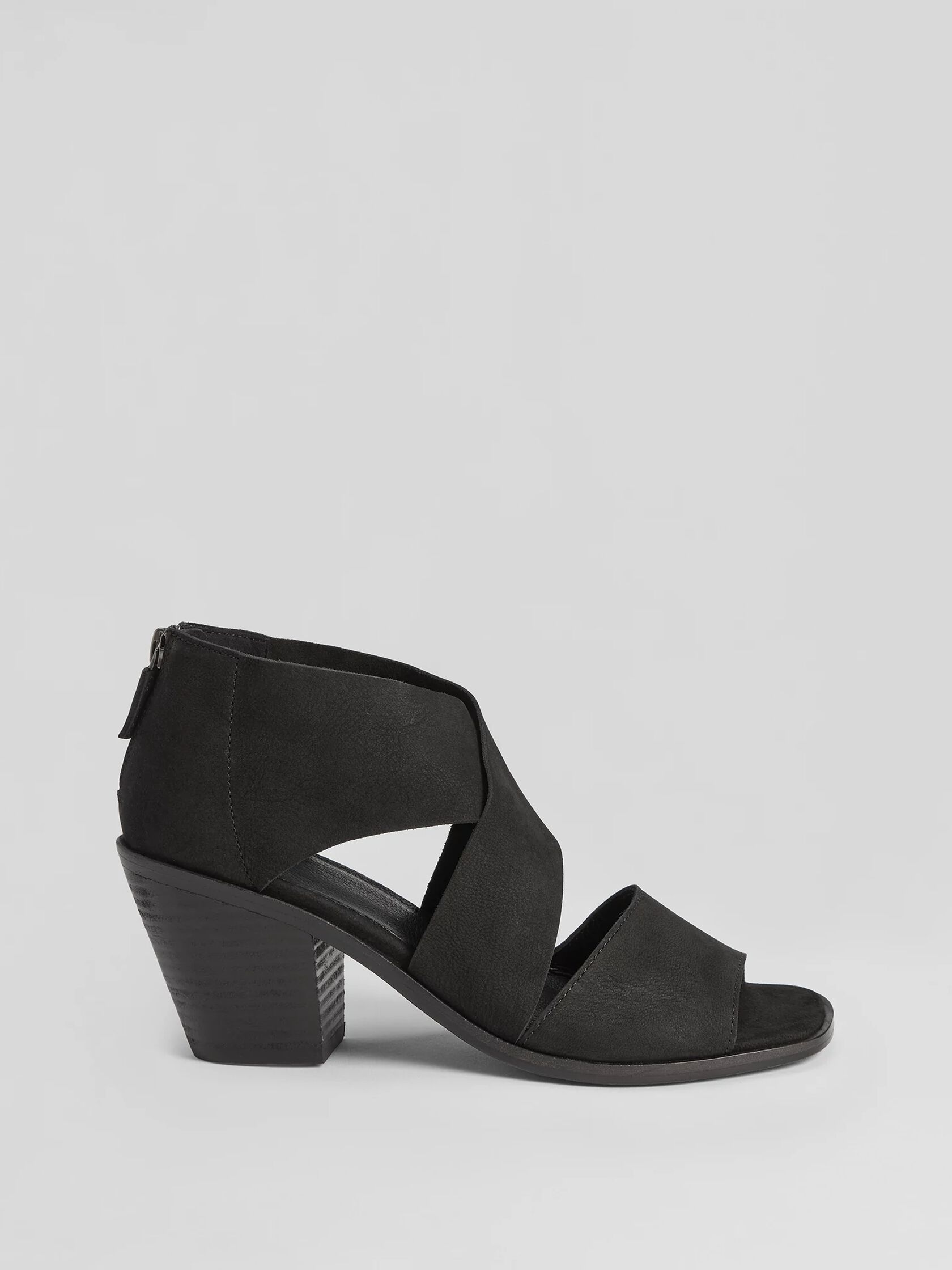 Ann Tumbled Nubuck Leather Sandal