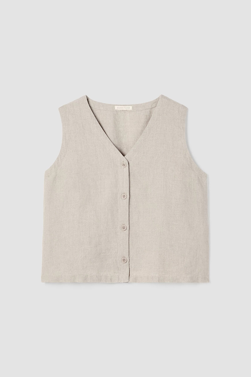 Organic Linen Vest Organic Linen Vest