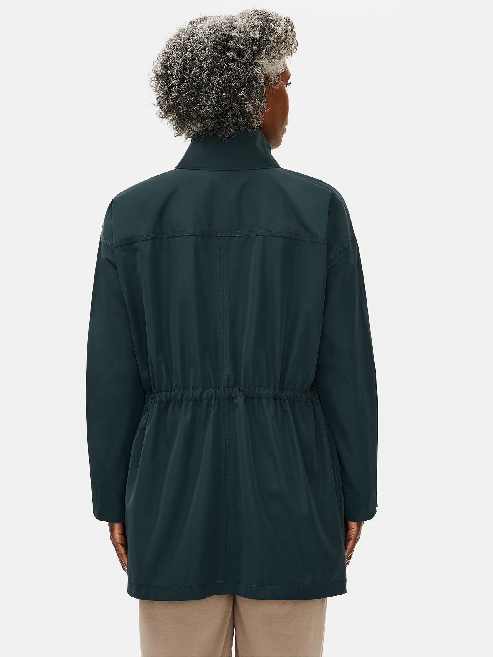 Recycled Polyester Anorak Coat