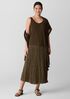 Stretch Silk Jersey Scoop Neck Tank