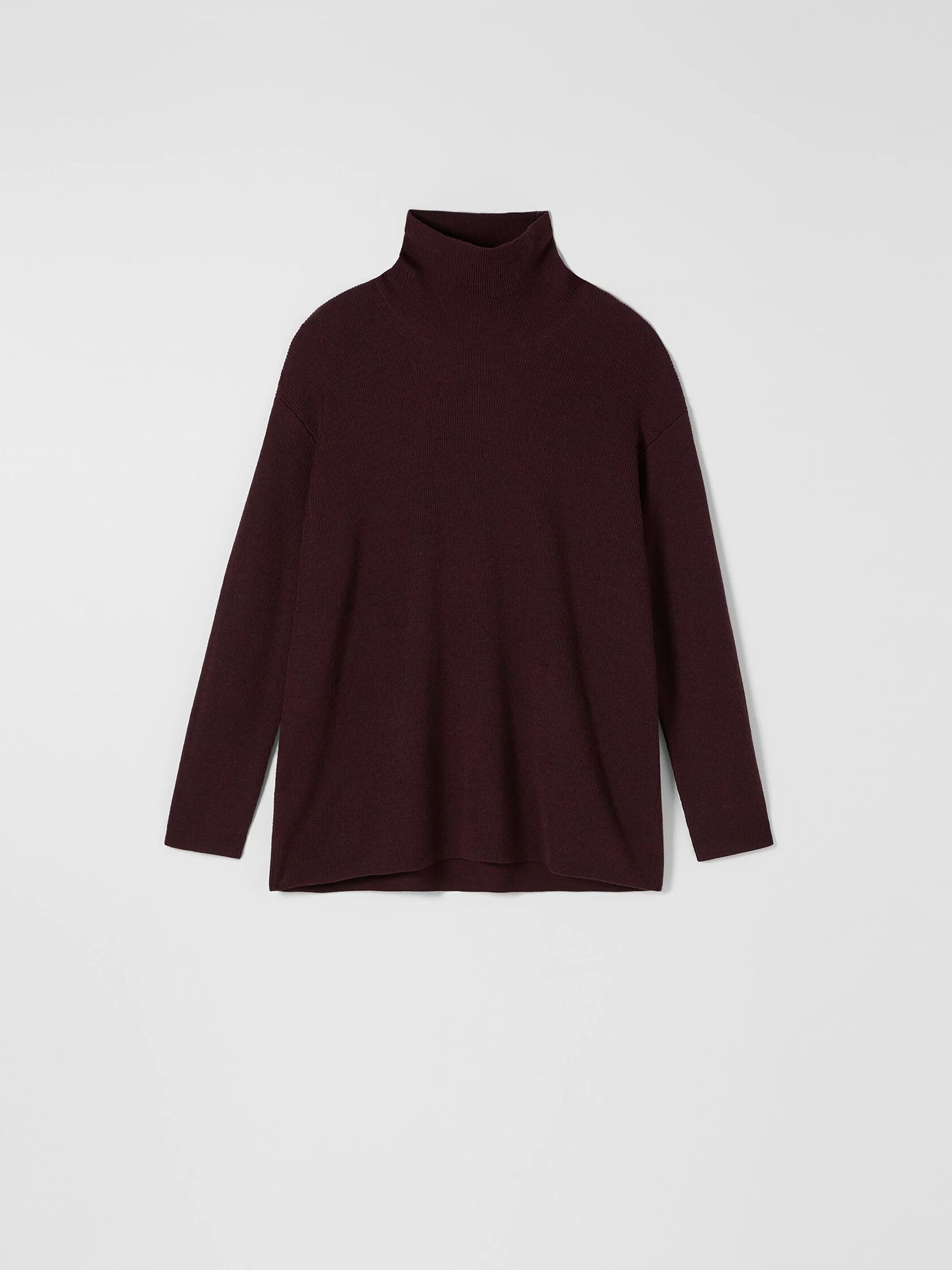Merino Turtleneck Top in Responsible Wool