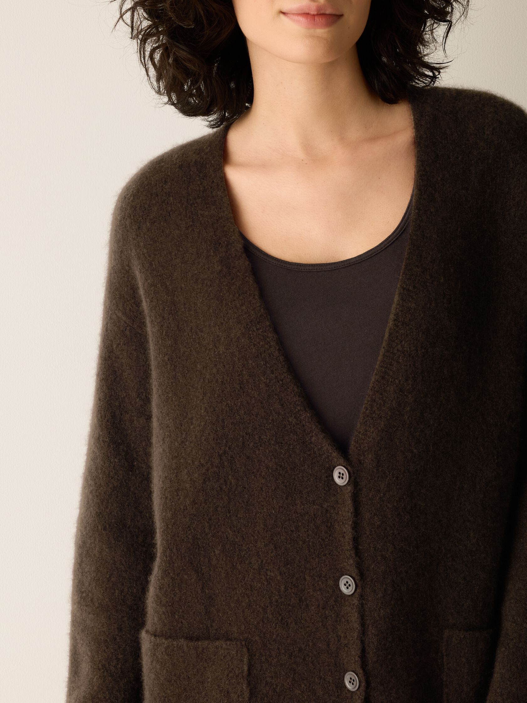 Cashmere Silk Bliss Slouchy Long Cardigan