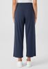 Variegated Rib Knit Wide-Leg Pant
