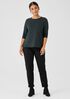 Organic Pima Cotton Jersey Long-Sleeve Tee