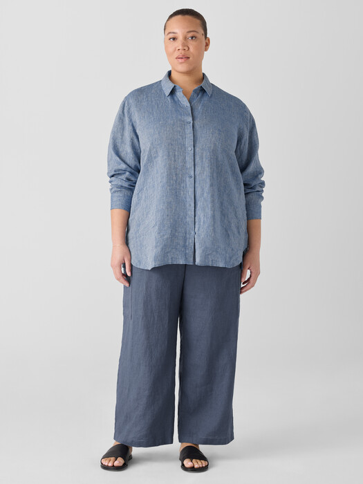Organic Linen Cargo Pant