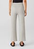 Cozy Waffle Knit Straight Pant