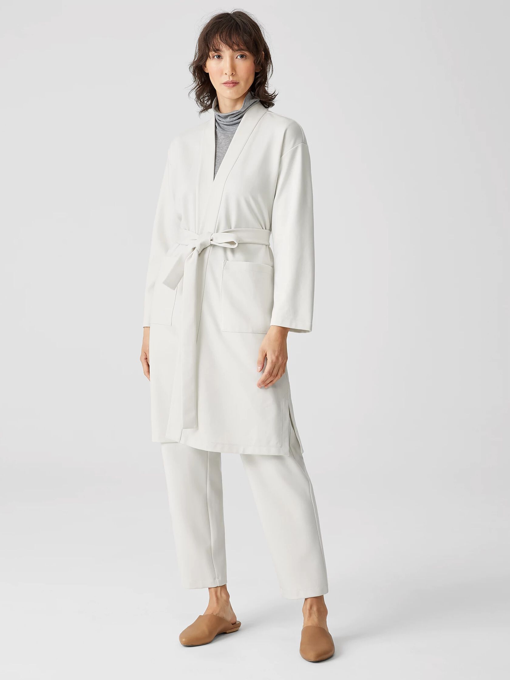 Flex Ponte Belted Jacket