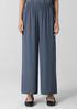 Silk Georgette Crepe Wide-Leg Pant