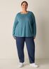 Organic Linen Jersey Long-Sleeve Tee