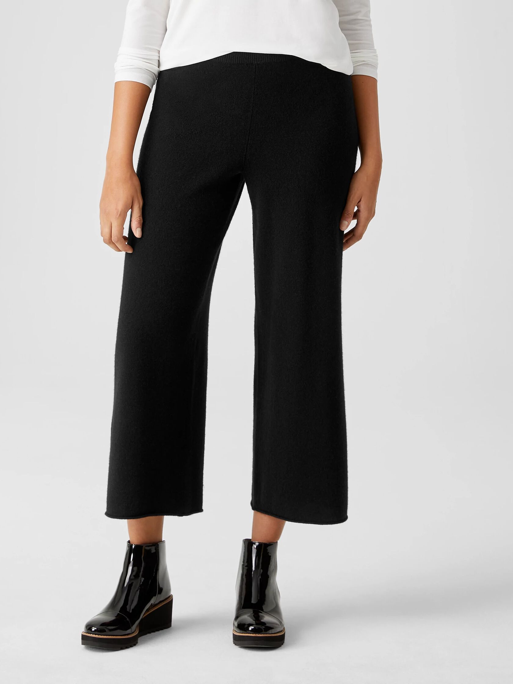 Italian Cashmere Straight Pant