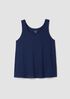 Organic Linen Jersey Scoop Neck Tank