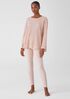 Cozy Brushed Terry High-Waisted Leggings