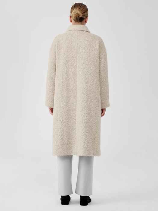 Alpaca Boucle Classic Collar Coat