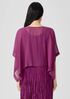 Sheer Silk Georgette Poncho