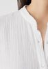 Organic Cotton Gauze Mandarin Collar Dress