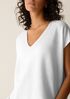 Organic Linen Cotton V-Neck Top