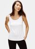 System Lightweight Viscose Jersey Slim Tank