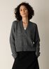 Peruvian Baby Alpaca & Cotton V-Neck Top