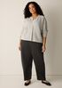 Organic Cotton Chenille&nbsp;Crew Neck Cardigan
