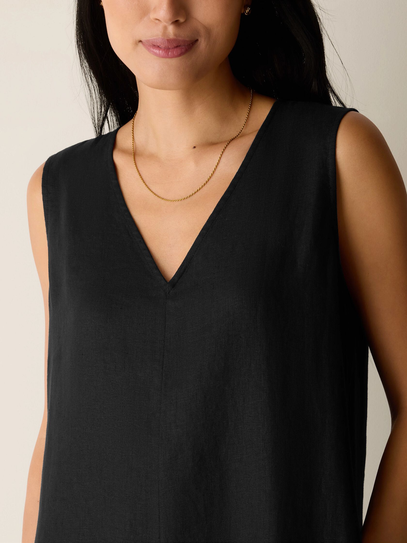 Organic Linen Easy Dress