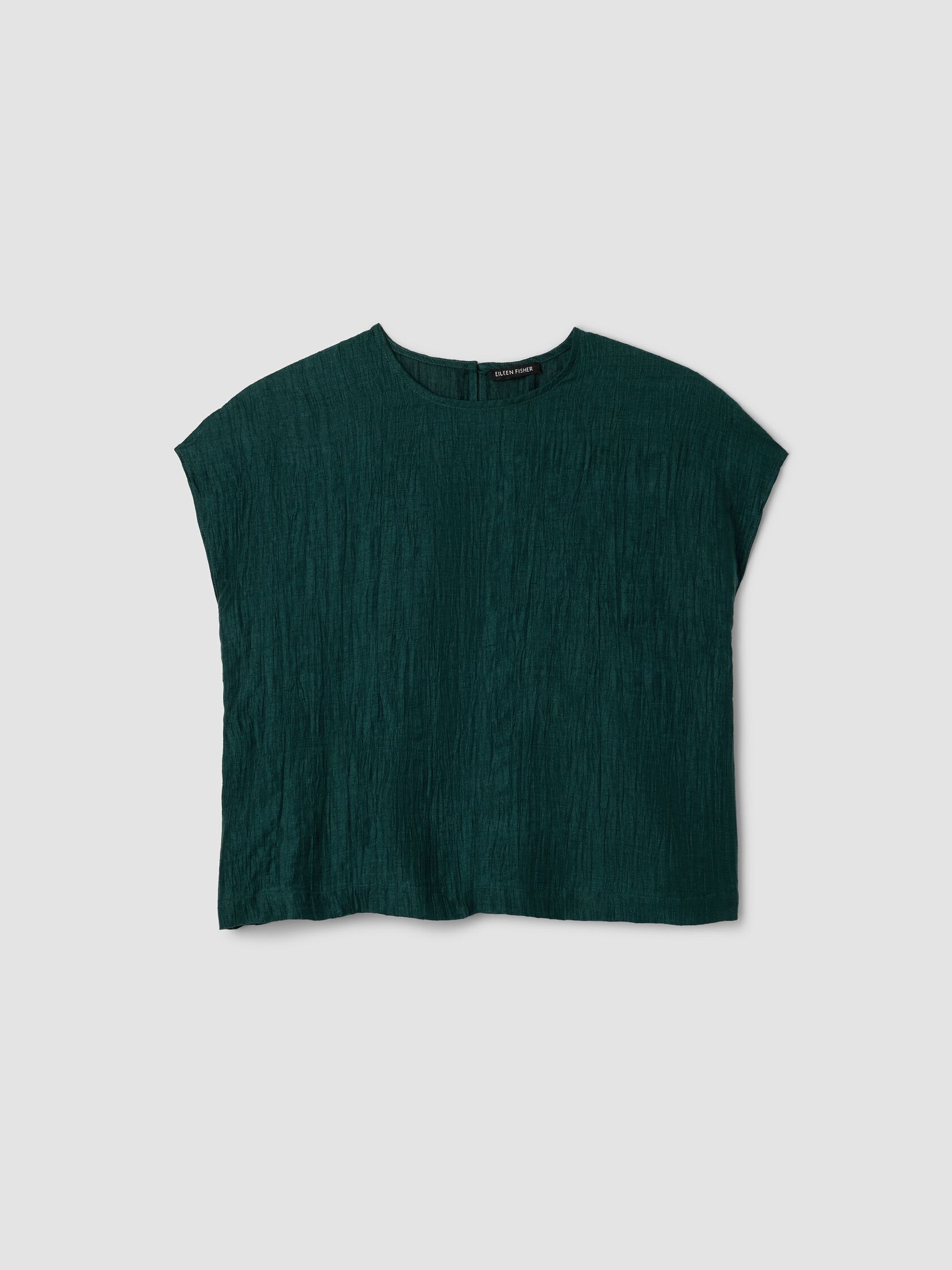 Linen Sheen Square Top