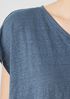 Organic Linen Jersey V-Neck Tee