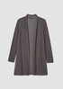 Organic Cotton Silk Cord Long Cardigan