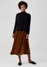 Organic Cotton Boucle Turtleneck Box-Top