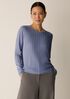 Superfine Merino Crew Neck Top in Regenerative Wool