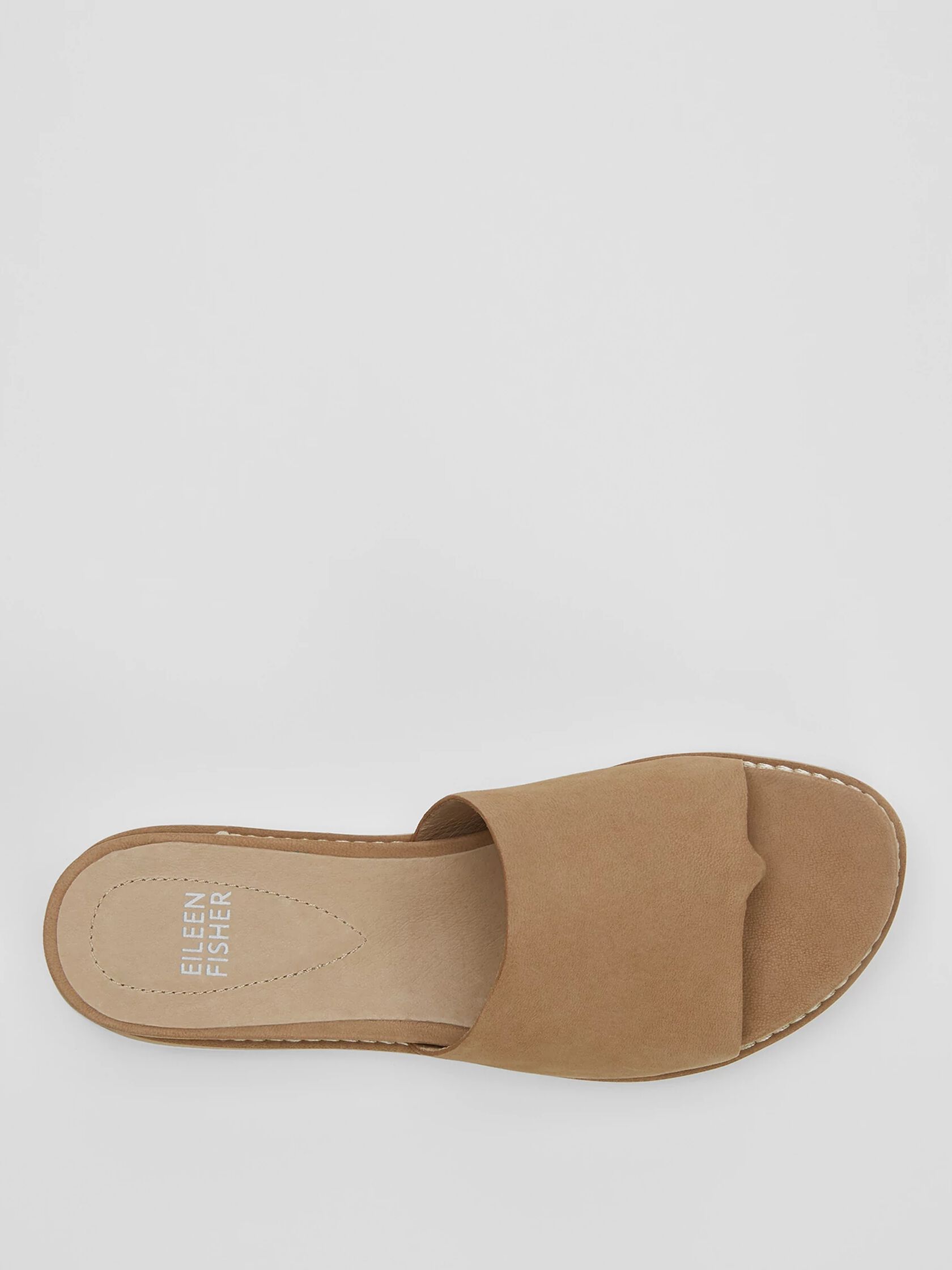 Touch Leather Flatform Sandal