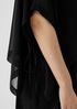 Sheer Silk Georgette Poncho