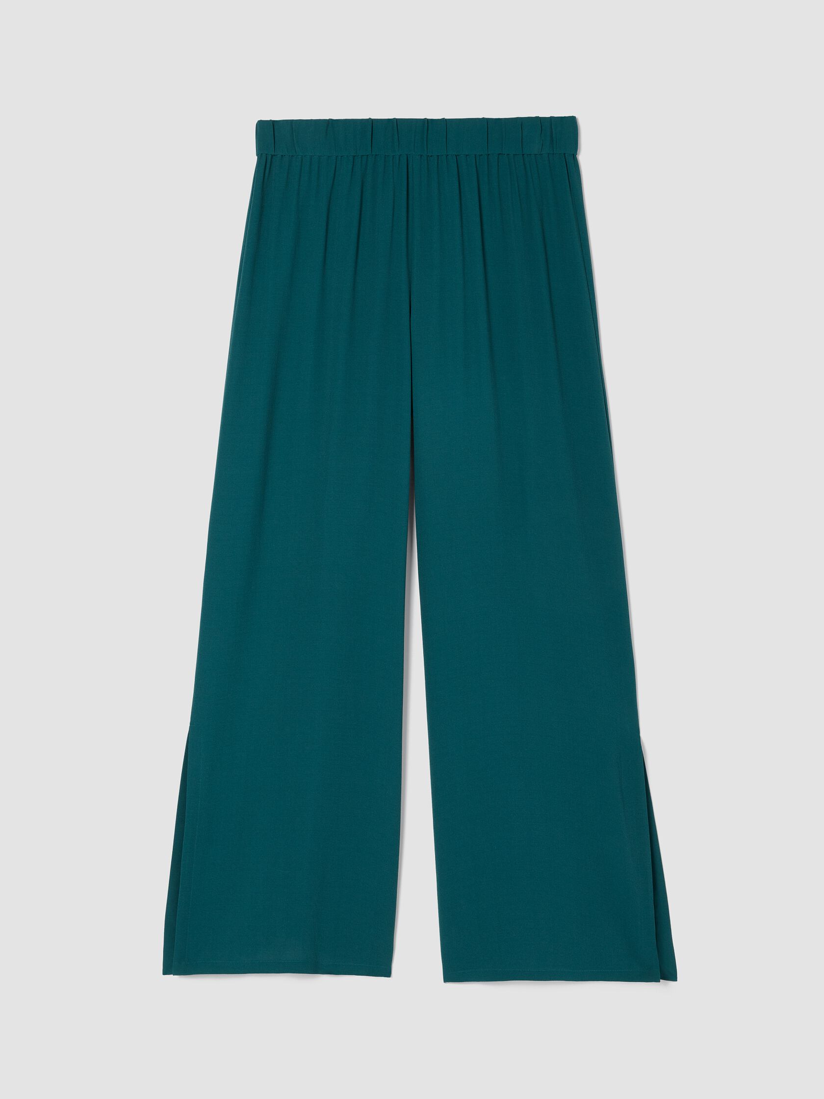 Silk Georgette Crepe Pant with Slits