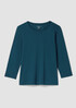 Organic Pima Cotton Jersey 3/4-Sleeve Tee