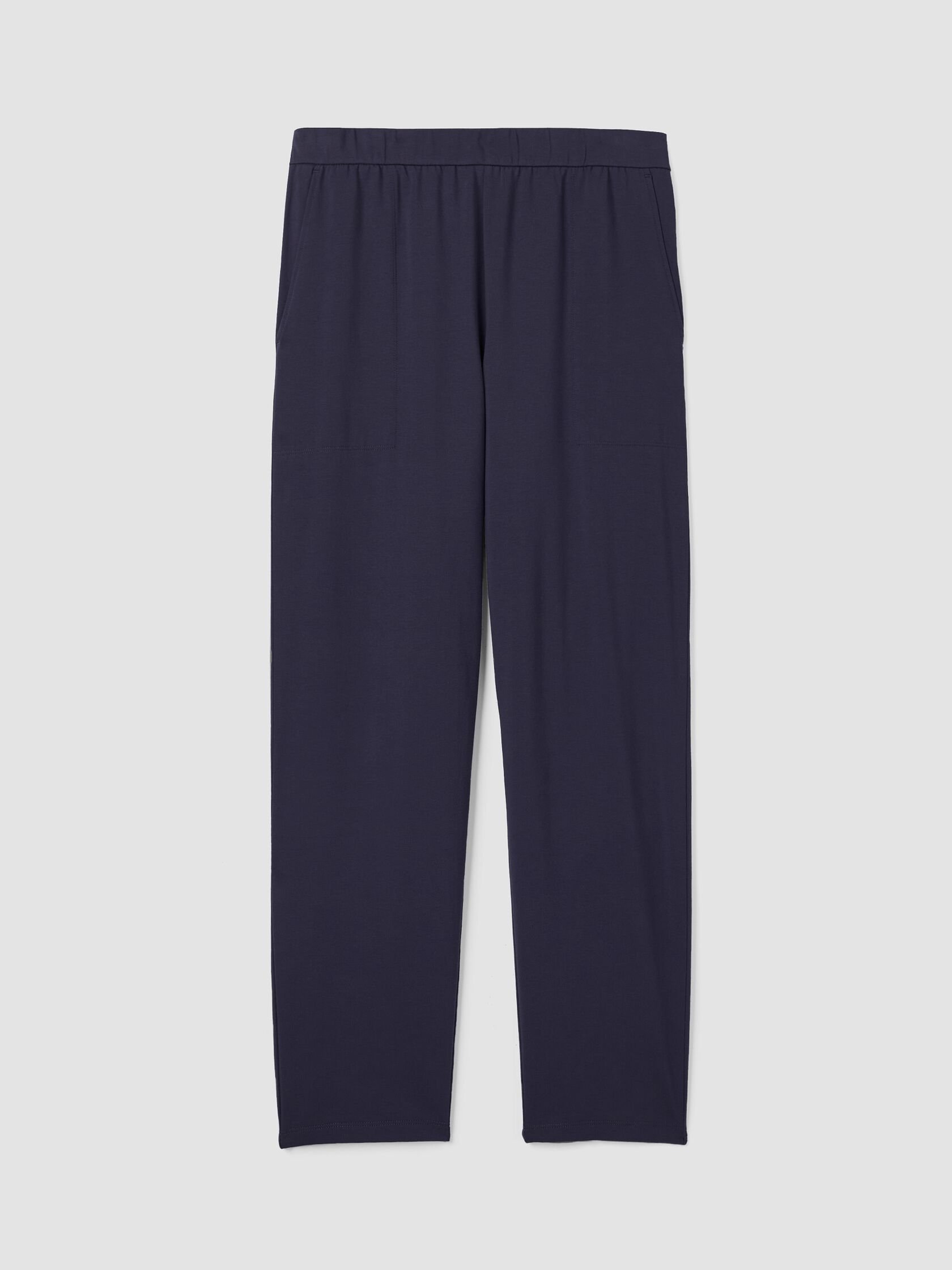 Pima Cotton Stretch Jersey Tapered Pant