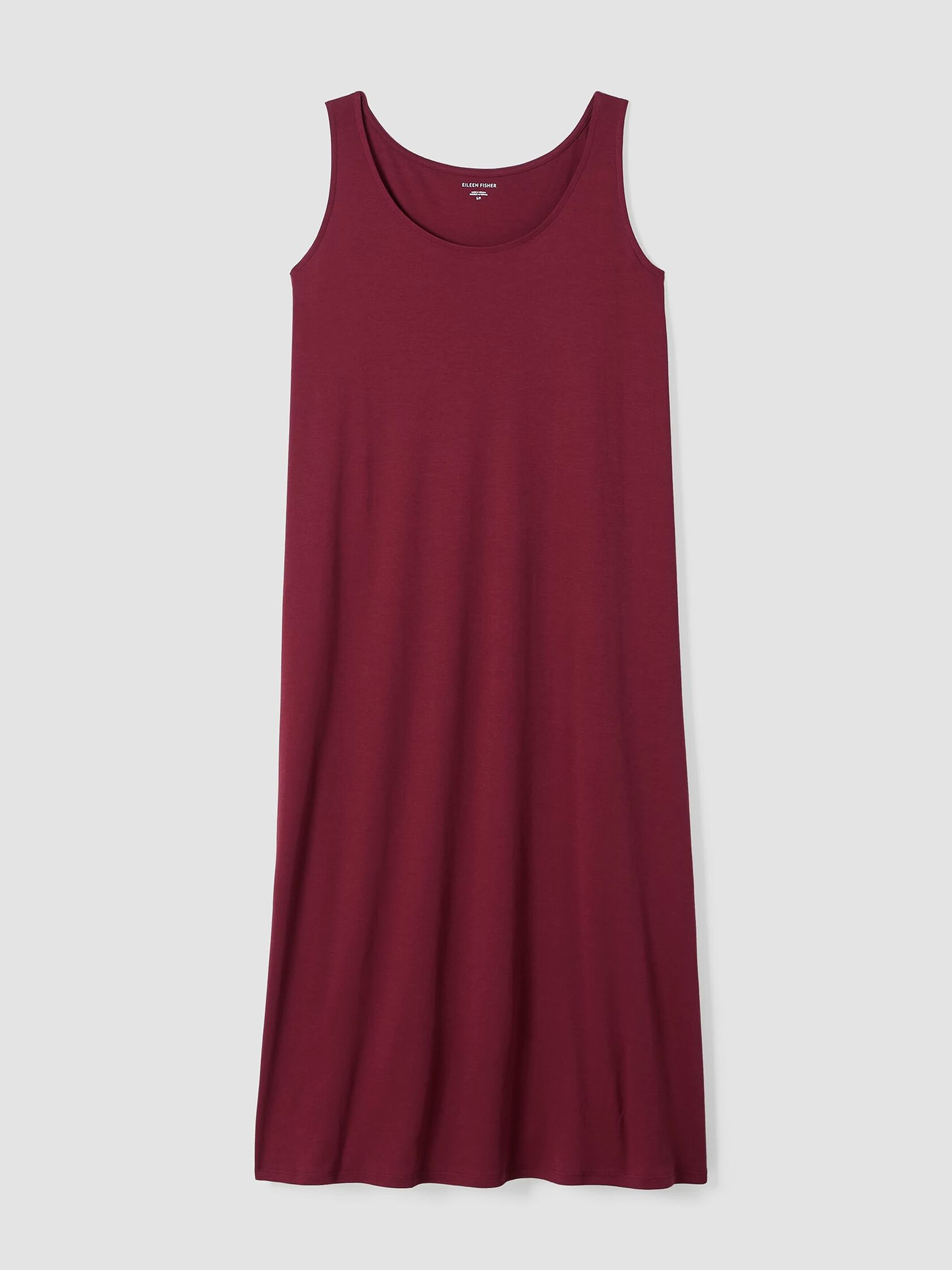 Organic Cotton Interlock Tank Sleep Dress