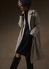 Light Cotton Nylon Padded Trench Coat
