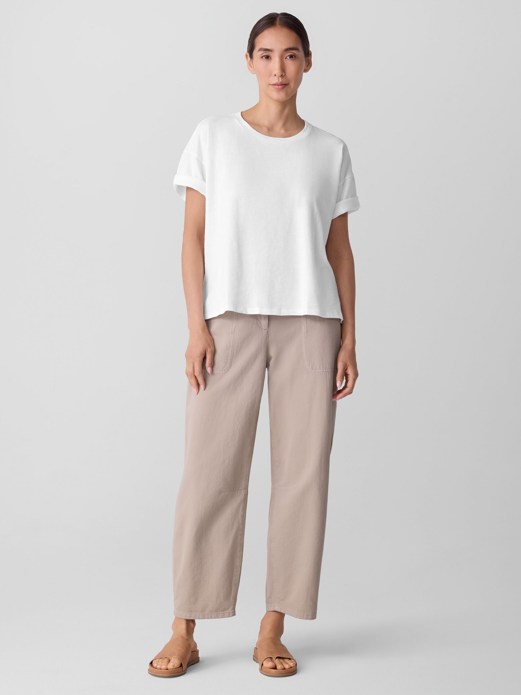 Cozy Organic Cotton Slub Tee