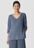 Italian Cashmere V-Neck Top