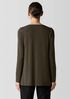 Fine Jersey V-Neck Long Top