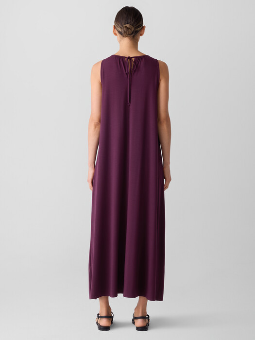 Fine Jersey Round Neck Tank Dress