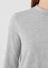 Slubby Organic Cotton Jersey Melange Top