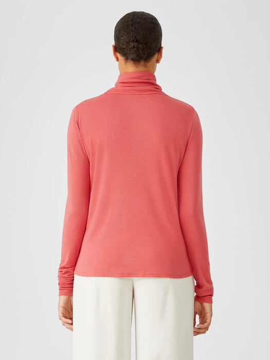 Ribbed Pima Cotton Blend Top