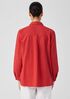 Washed Organic Cotton Poplin Classic Collar Shirt