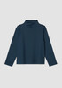 Lightweight Ponte Funnel Neck Top