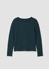 Bubble Jacquard Round Neck Top