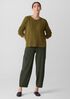 Cotton Fluff Crew Neck Top